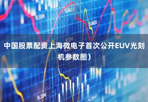 中国股票配资上海微电子首次公开EUV光刻机参数图）